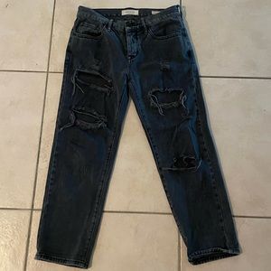 pacsun distressed boyfriend jeans